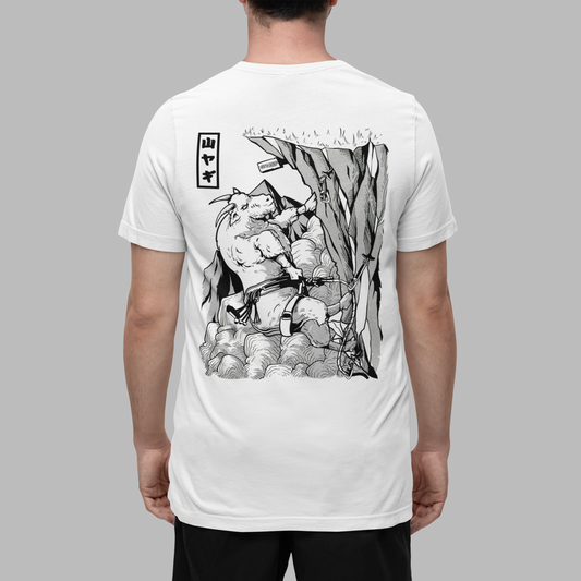 Trad Climbing Goat B&W T Shirt