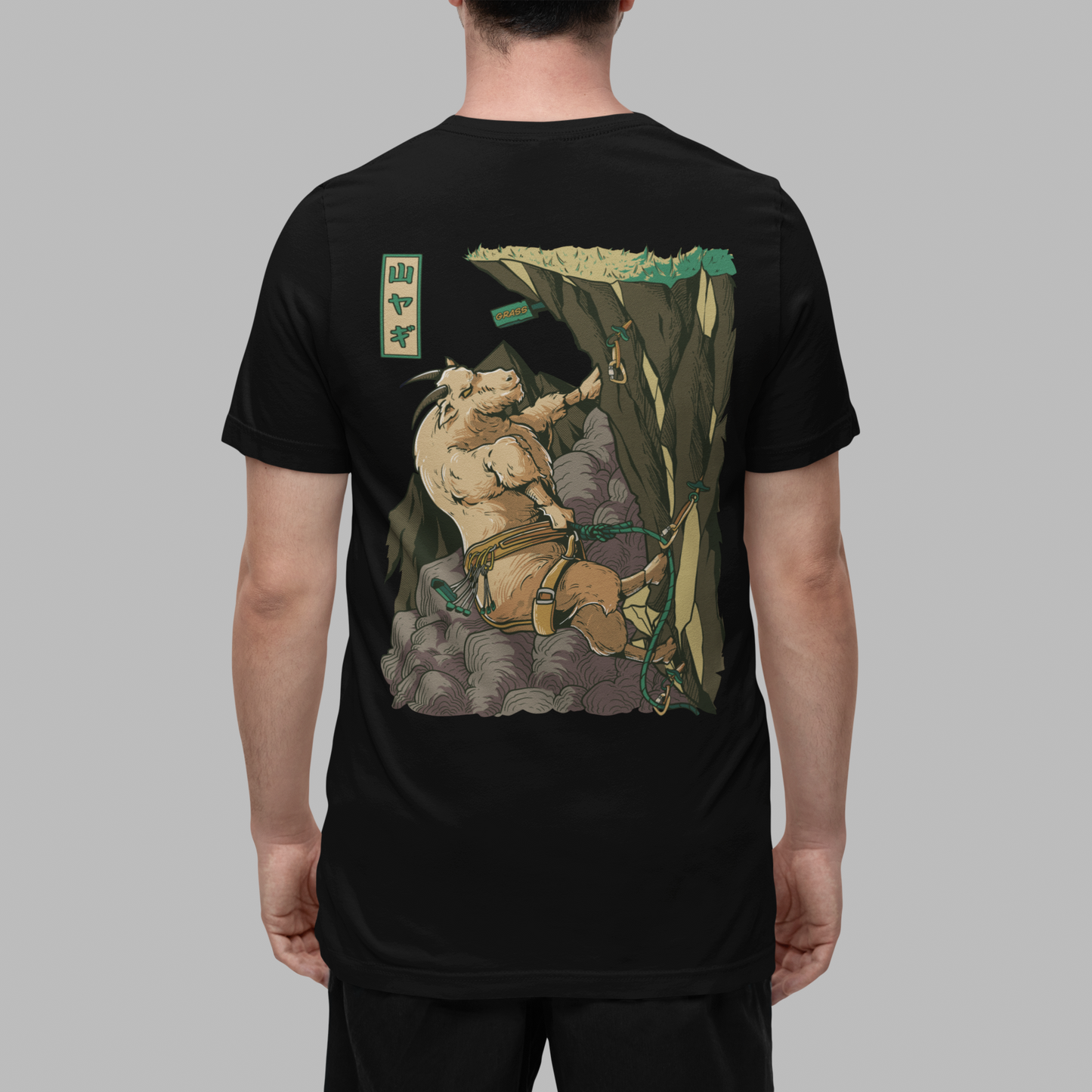 Trad Climbing Goat T Shirt