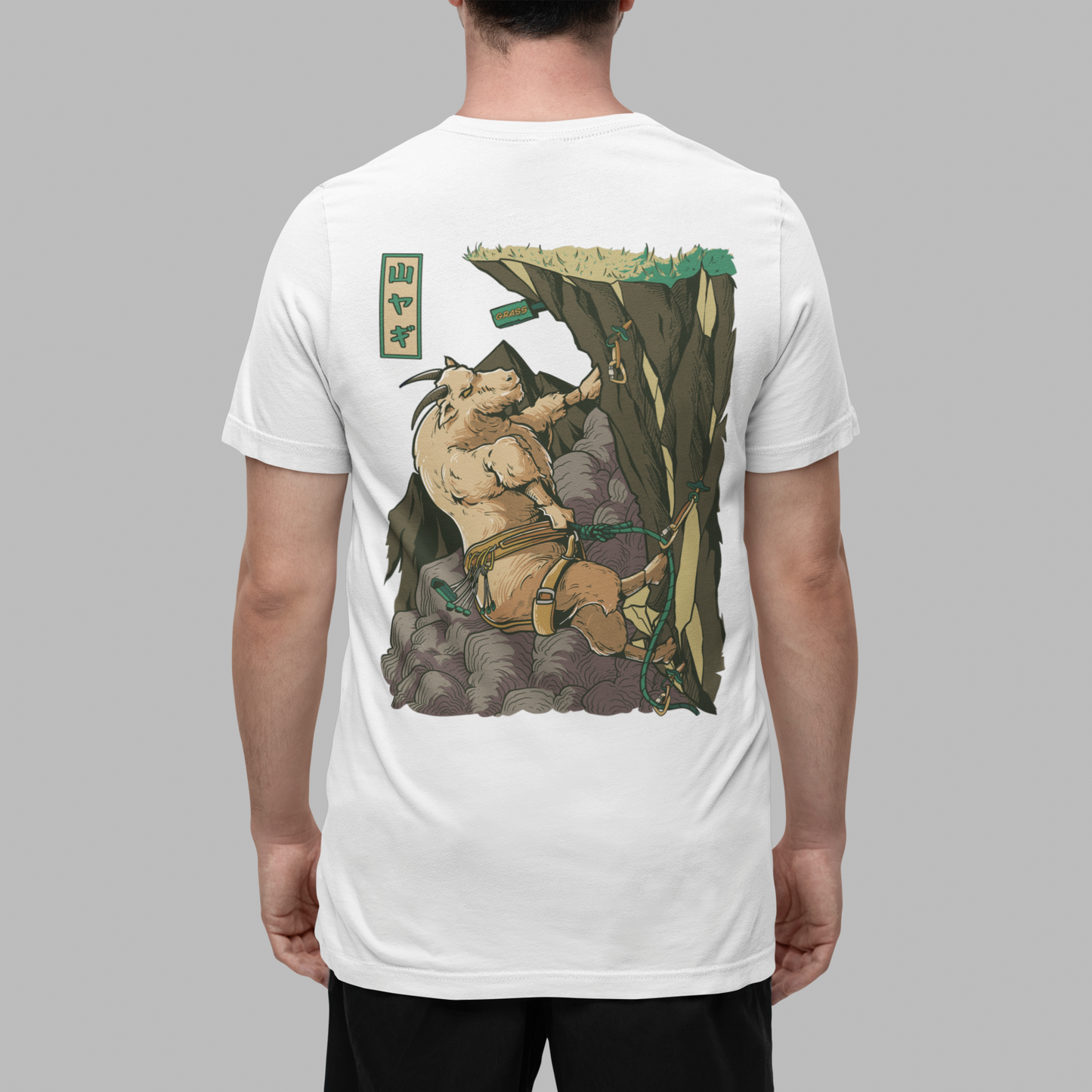 Trad Climbing Goat T Shirt