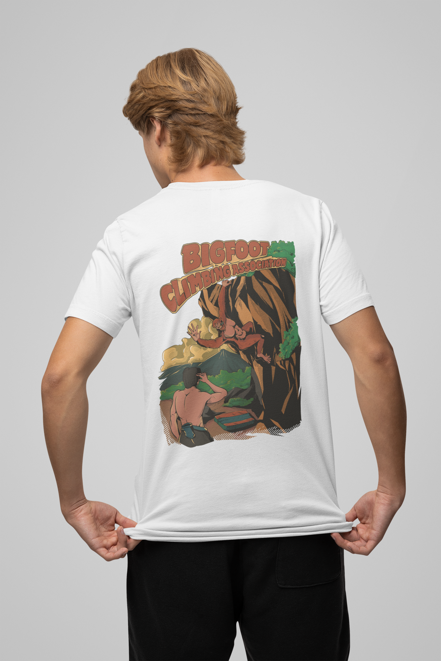 Bigfoot Climbing Association T Shirt