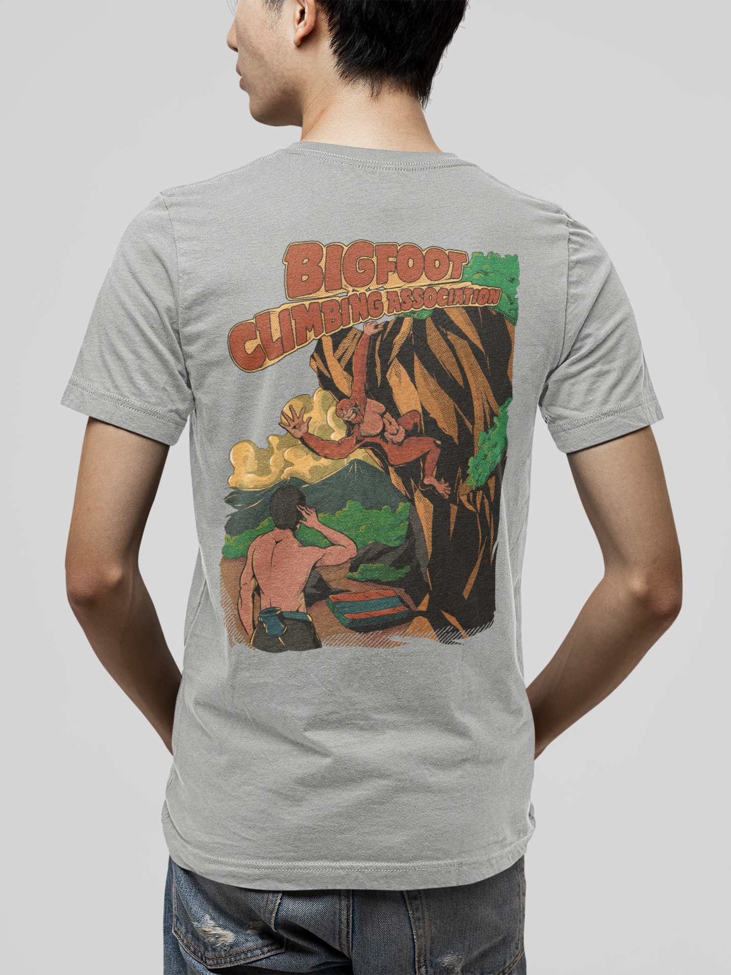 Bigfoot Climbing Association T Shirt